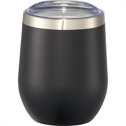 branded Corzo Copper Vac Insulated Cup 350ml, from our range of promotional Reusable Coffee Cups - Metal