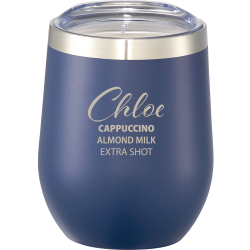 branded Corzo Copper Vac Insulated Cup 350ml, from our range of promotional Reusable Coffee Cups - Metal