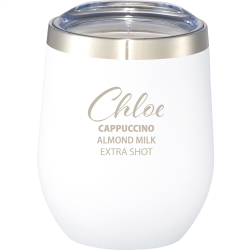 branded Corzo Copper Vac Insulated Cup 350ml, from our range of promotional Reusable Coffee Cups - Metal