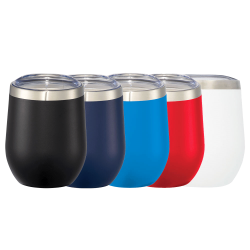 branded Corzo Copper Vac Insulated Cup 350ml, from our range of promotional Reusable Coffee Cups - Metal