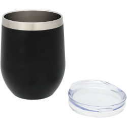 branded Corzo Copper Vac Insulated Cup 350ml, from our range of promotional Reusable Coffee Cups - Metal