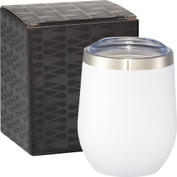 branded Corzo Copper Vac Insulated Cup 350ml, from our range of promotional Reusable Coffee Cups - Metal