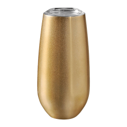 branded Rosa 170ml Vacuum Champagne Flute, from our range of promotional Reusable Coffee Cups - Metal
