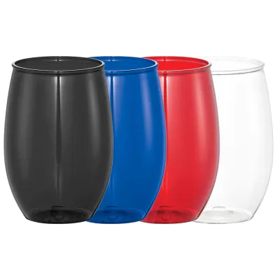 branded Wynwood 470ml Stemless Wine Cup, from our range of promotional Printed Glasses & Tumblers