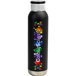 branded Soundwave Copper Vacuum Audio Bottle 650ml, from our range of promotional Drink Bottles - Metal