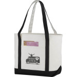 branded Premium Heavy Weight Cotton Boat Tote, from our range of promotional Cotton &amp; Calico Tote Bags