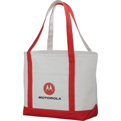 branded Premium Heavy Weight Cotton Boat Tote, from our range of promotional Cotton & Calico Tote Bags