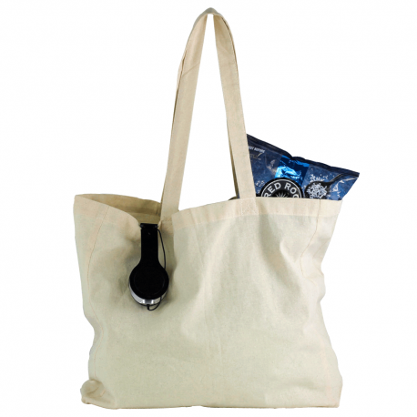 Cotton & Calico Tote Bags - Natural Cotton Shopper Tote