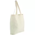 branded Natural Cotton Shopper Tote, from our range of promotional Cotton &amp; Calico Tote Bags