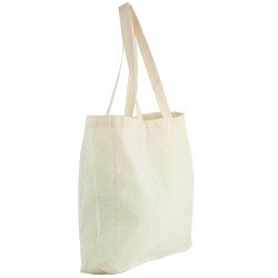 Cotton & Calico Tote Bags - Natural Cotton Shopper Tote