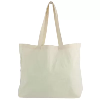 branded Natural Cotton Shopper Tote, from our range of promotional Cotton & Calico Tote Bags