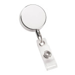ID &amp; Card Holders  - Metal Zip Pull Badge Holder