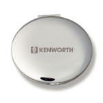 branded Silver Compact Mirror, from our range of promotional Personal Products