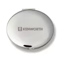 branded Silver Compact Mirror, from our range of promotional Personal Products