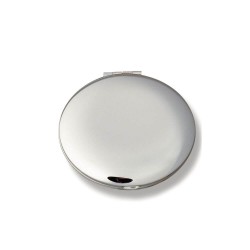 branded Silver Compact Mirror, from our range of promotional Personal Products