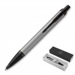 Executive Pens - Metal Pen Ballpoint Parker IM - Achromatic Matte Grey BT