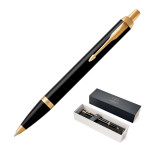 Executive Pens - Metal Pen Ballpoint Parker IM - Lacquer Black GT