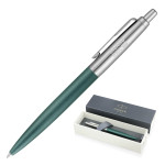 branded Metal Pen Ballpoint Parker Jotter XL - Matte Green CT, from our range of promotional Executive Pens