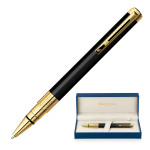 branded Metal Pen Ballpoint Waterman Perspective - Black GT, from our range of promotional Executive Pens