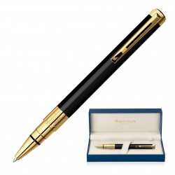 branded Metal Pen Ballpoint Waterman Perspective - Black GT, from our range of promotional Executive Pens