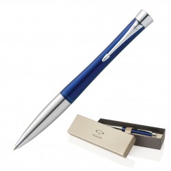 branded Metal Pen Ballpoint Parker Urban Classic Lacquer Blue CT, from our range of promotional Executive Pens