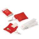 branded First Aid CPR Mask Keyring, from our range of promotional First Aid Kits