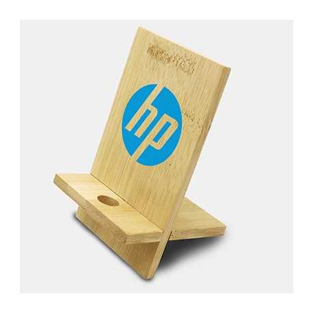 Phone Accessories - Groove Bamboo Phone Stand