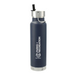 branded Thor Copper Vacuum Insulated Bottle 740ml Straw Lid, from our range of promotional Drink Bottles - Metal