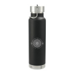 branded Thor Copper Vacuum Insulated Bottle 740ml Straw Lid, from our range of promotional Drink Bottles - Metal