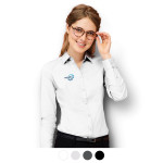 branded SOLS Blake Womens Long Sleeve Shirt, from our range of promotional Ladies Corporate Shirts