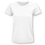 branded SOLS Pioneer Womens Organic T-Shirt, from our range of promotional Ladies Promotional T Shirts