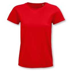 branded SOLS Pioneer Womens Organic T-Shirt, from our range of promotional Ladies Promotional T Shirts