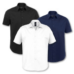 branded SOLS Broadway Short Sleeve Shirt, from our range of promotional Men&#039;s Corporate Shirts