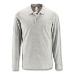branded SOLS Perfect Mens Long Sleeve Polo, from our range of promotional Men&#039;s Promotional Polo Shirts