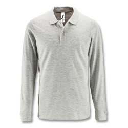 branded SOLS Perfect Mens Long Sleeve Polo, from our range of promotional Men's Promotional Polo Shirts