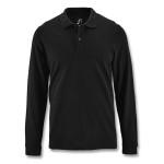 branded SOLS Perfect Mens Long Sleeve Polo, from our range of promotional Men&#039;s Promotional Polo Shirts