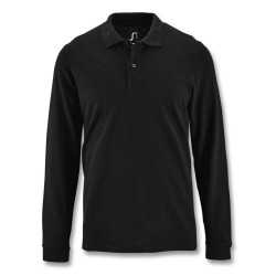 branded SOLS Perfect Mens Long Sleeve Polo, from our range of promotional Men's Promotional Polo Shirts