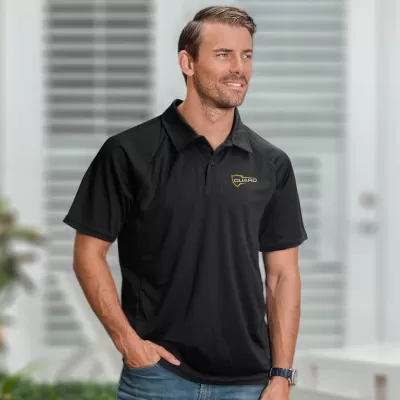 branded Ace Performance Mens Polo, from our range of promotional Men's Promotional Polo Shirts