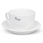 branded Chai Cup and Saucer - 230ml, from our range of promotional Coffee Mugs
