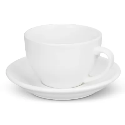 branded Chai Cup and Saucer - 230ml, from our range of promotional Coffee Mugs