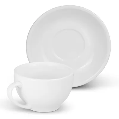 branded Chai Cup and Saucer - 230ml, from our range of promotional Coffee Mugs