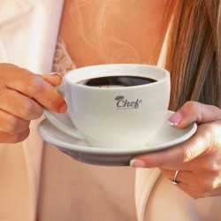 branded Chai Cup and Saucer - 230ml, from our range of promotional Coffee Mugs
