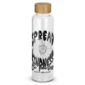 branded Eden Glass Bottle Bamboo Lid - 600ml, from our range of promotional Drink Bottles - Glass