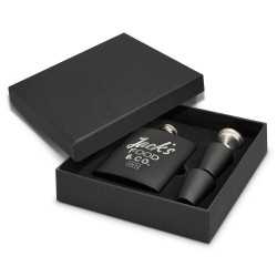 Hip Flasks - Dalmore Hip Flask Gift Set- 170ml