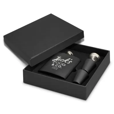 branded Dalmore Hip Flask Gift Set- 170ml , from our range of promotional Hip Flasks