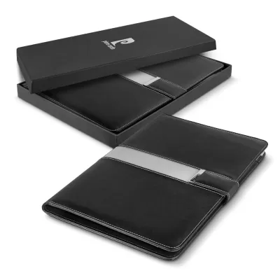 branded Pierre Cardin Valence Portfolio, from our range of promotional Non Leather Compendiums
