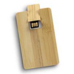 Flash Drives - Bamboo Credit Card Flash Drive 8GB