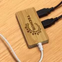 branded Bamboo USB Hub, from our range of promotional USB Accessories