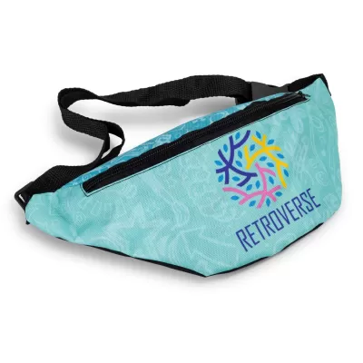 branded Glastonbury Belt Bag - Full Colour, from our range of promotional Travel Waist Bags