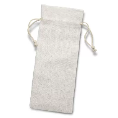 branded Jute Wine Drawstring Bag, from our range of promotional Drawstring Bags & Back Sacks